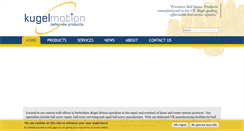 Desktop Screenshot of kugelmotion.co.uk